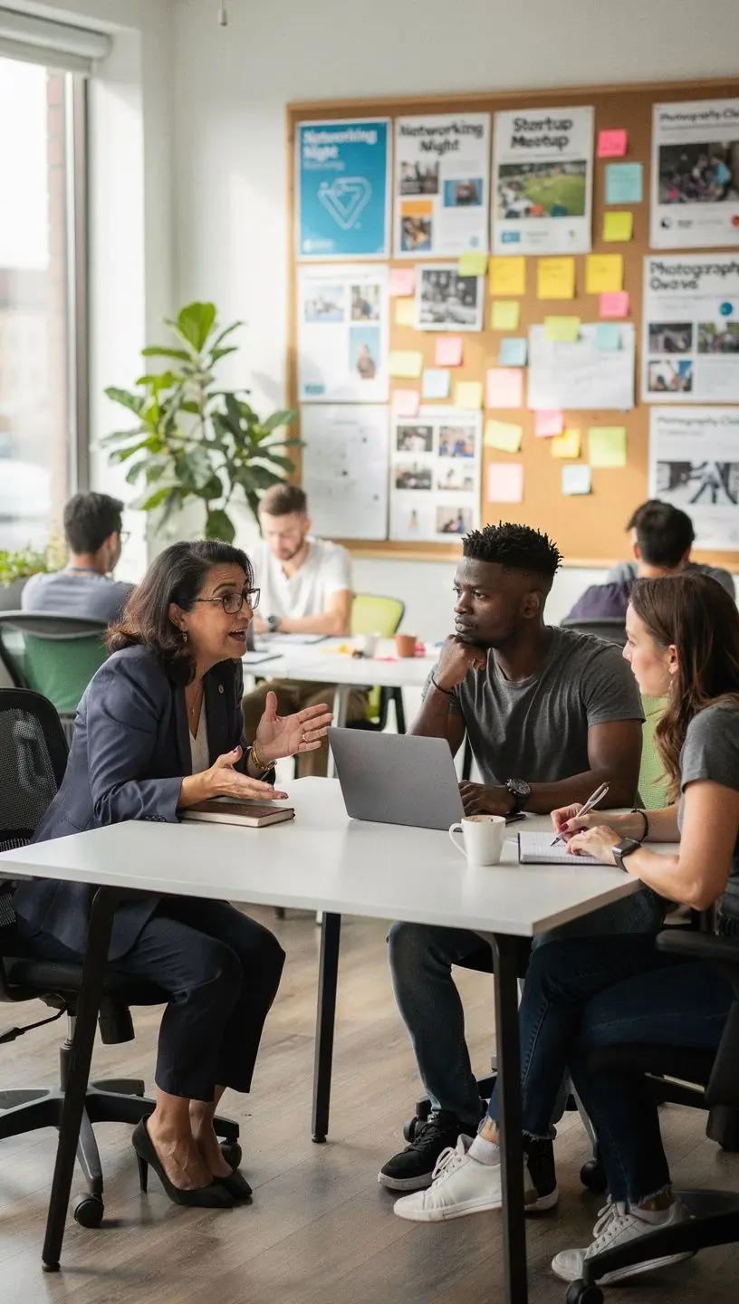 Inclusive social gatherings fostering community and connection.